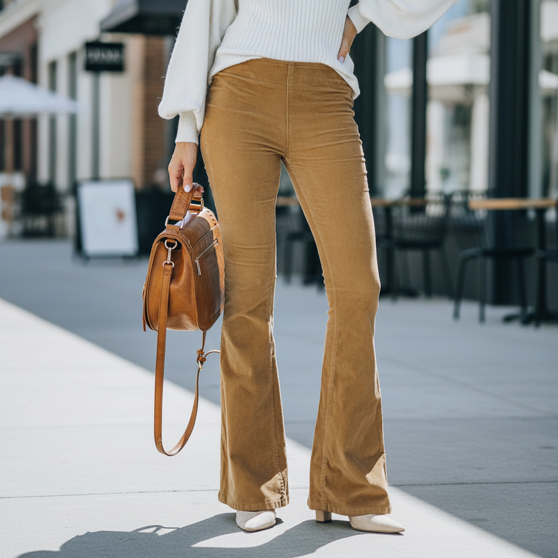 Flared Damenhose - Elena