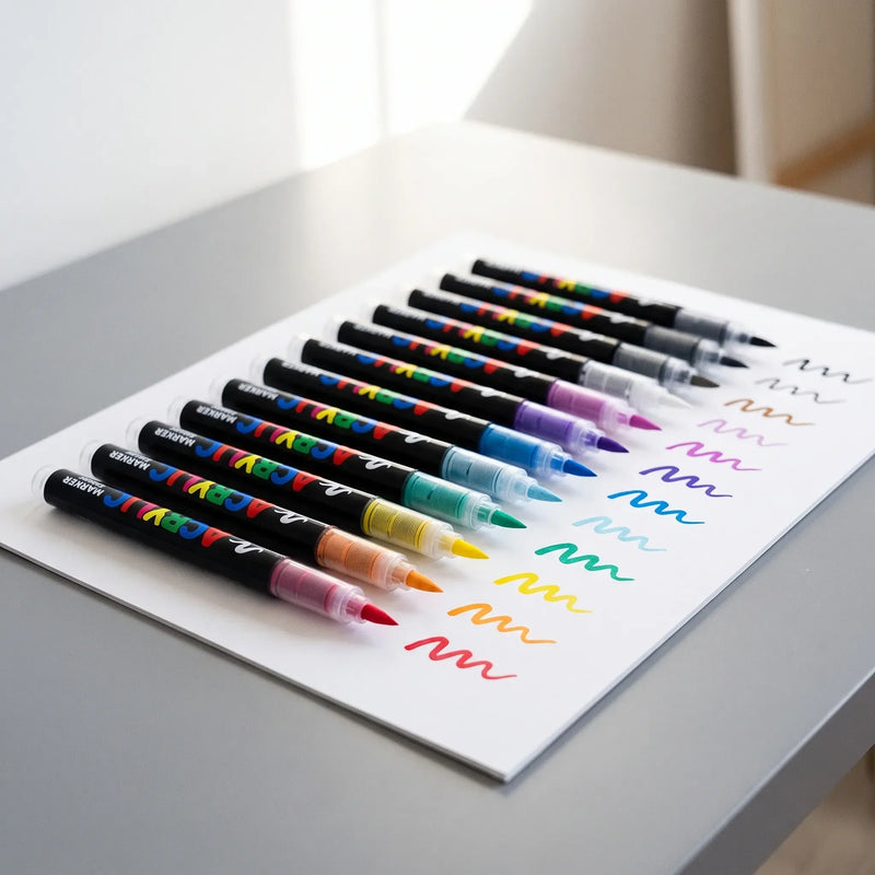 Flexible Tip Paint Markers - ChromaFlow