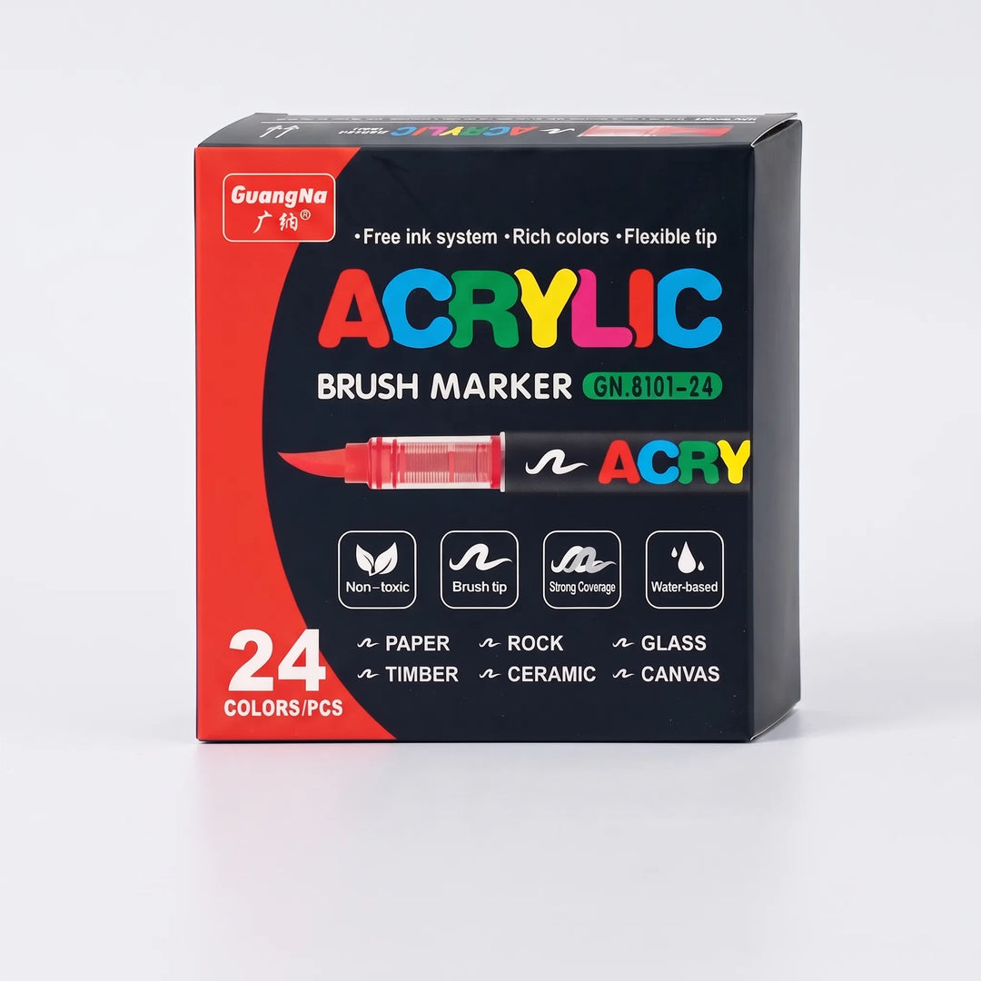 Flexible Tip Paint Markers - ChromaFlow