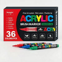 Flexible Tip Paint Markers - ChromaFlow