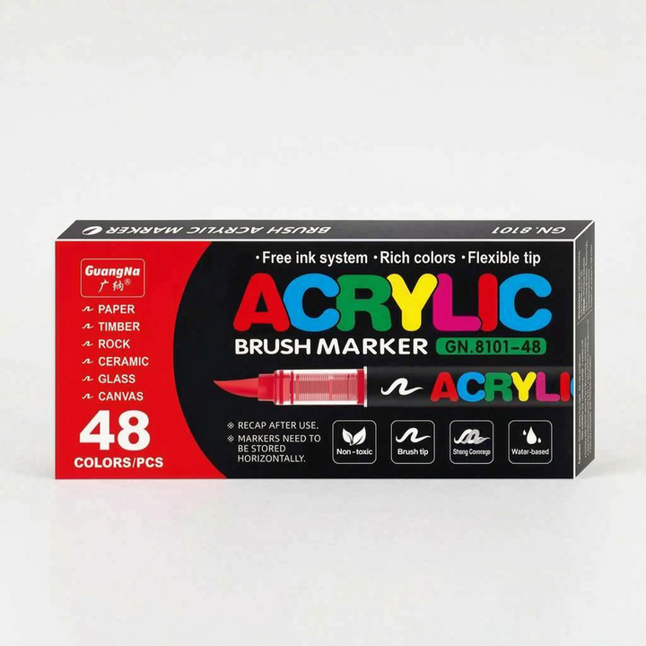 Flexible Tip Paint Markers - ChromaFlow