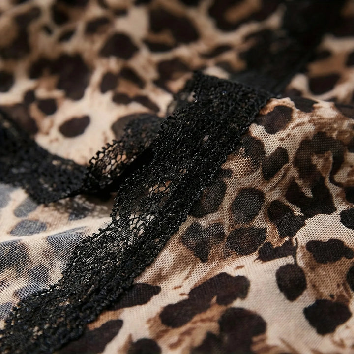 Flowy Leopard Print Cami Top - Helen
