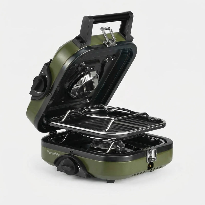 Foldable Dual-Burner Camping Gas Stove -  Campforge
