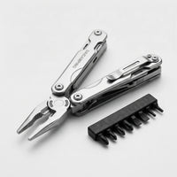 Foldable Multi-Tool With Pliers And Bits -  Clampex