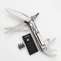 Foldable Multi-Tool With Pliers And Bits -  Clampex