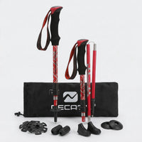 Foldable Telescopic Trekking Pole Set -  Summaris