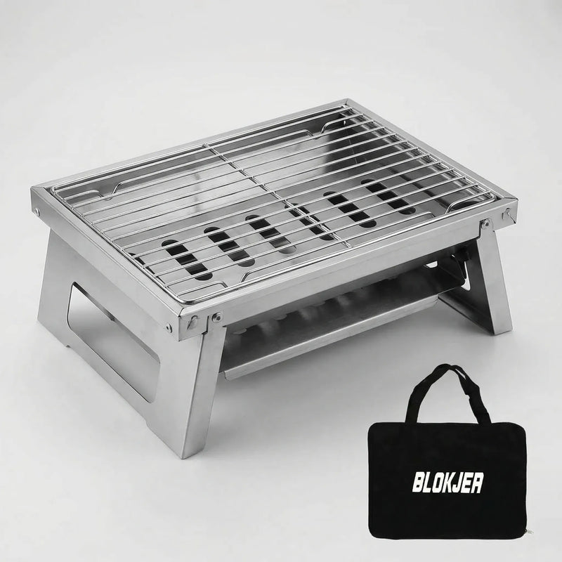 Folding Portable Outdoor Barbecue Grill -  Grillvex