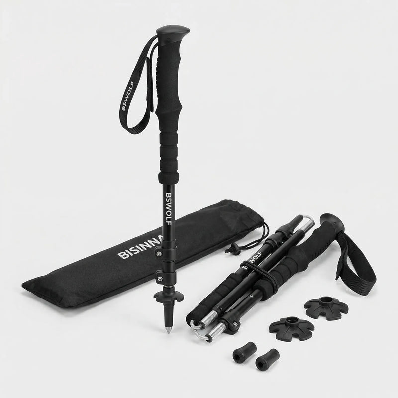 Folding Ultralight Adjustable Trekking Poles -  Trekivo