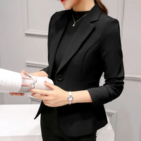Eleganter Schlanker Damenblazer mit Taschen - Sophia