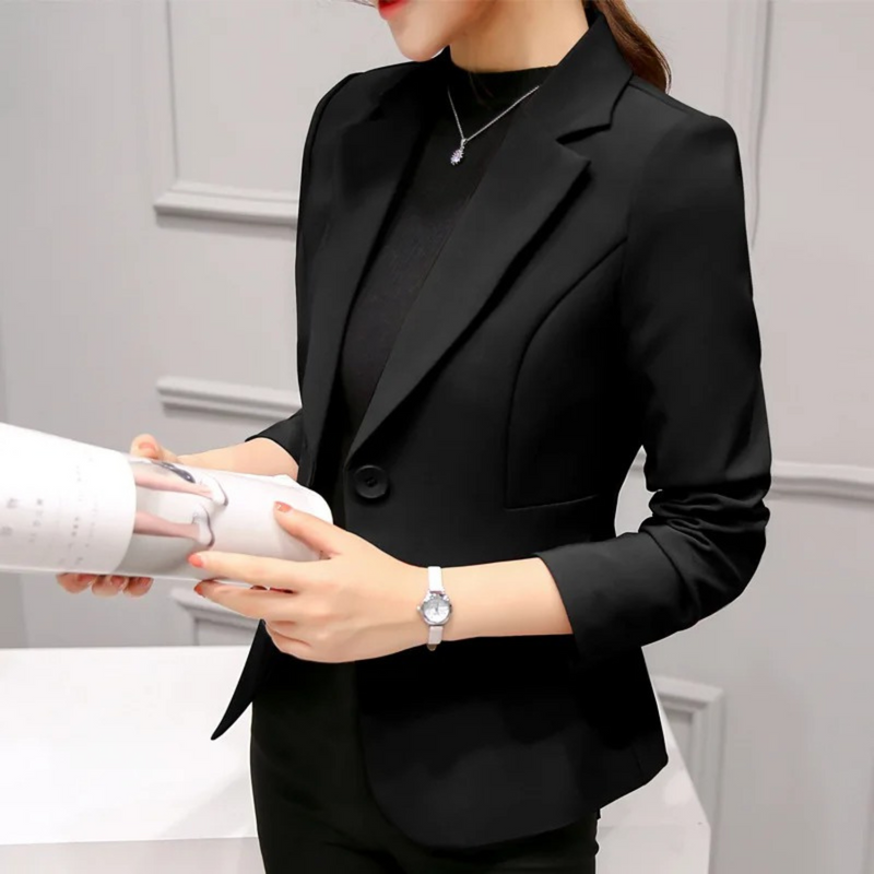 Eleganter Schlanker Damenblazer mit Taschen - Sophia