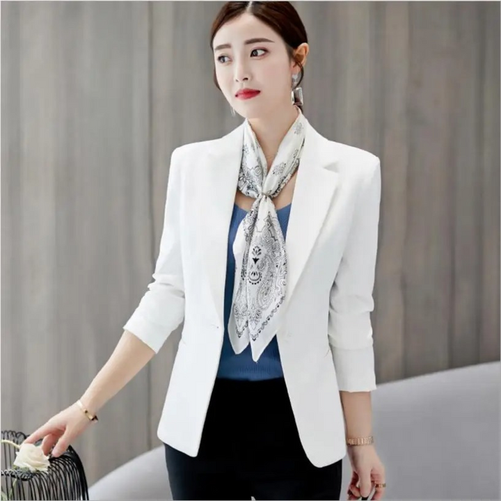 Eleganter Schlanker Damenblazer mit Taschen - Sophia