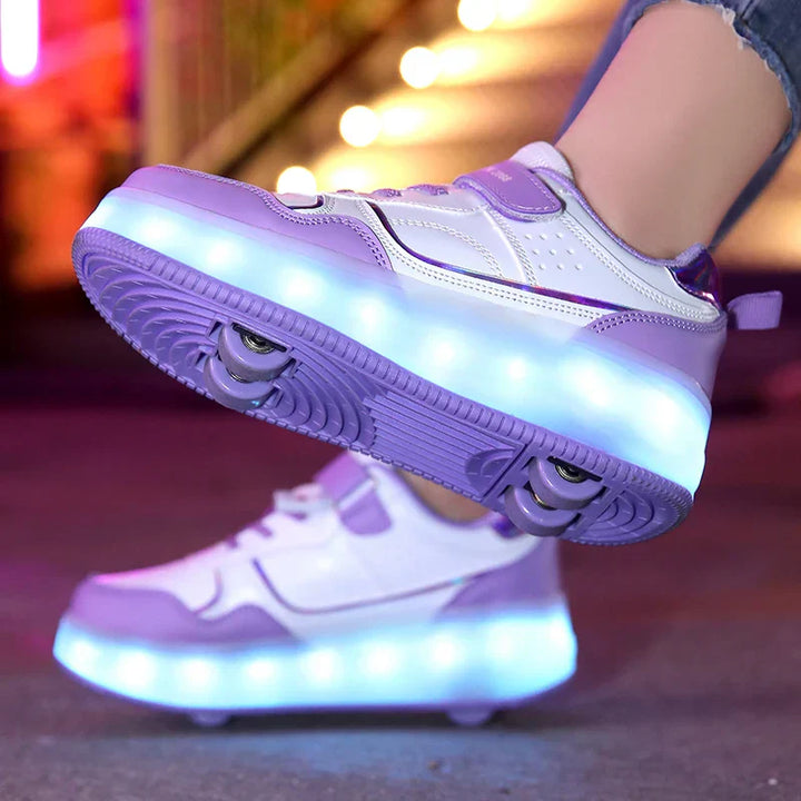 Orthopädische LED-Roll-Sneaker - Zoe
