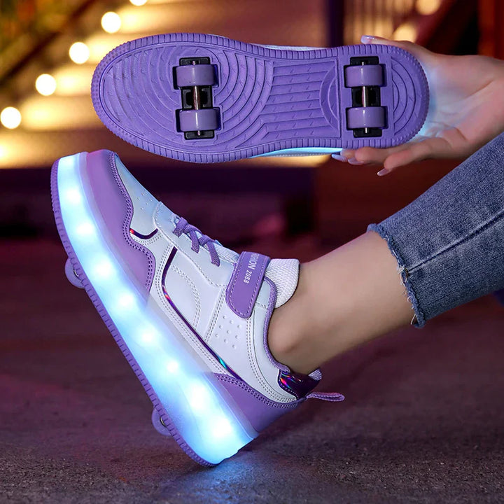 Orthopädische LED-Roll-Sneaker - Zoe