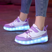 Orthopädische LED-Roll-Sneaker - Zoe