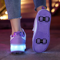 Orthopädische LED-Roll-Sneaker - Zoe