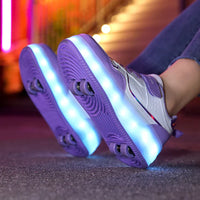 Orthopädische LED-Roll-Sneaker - Zoe