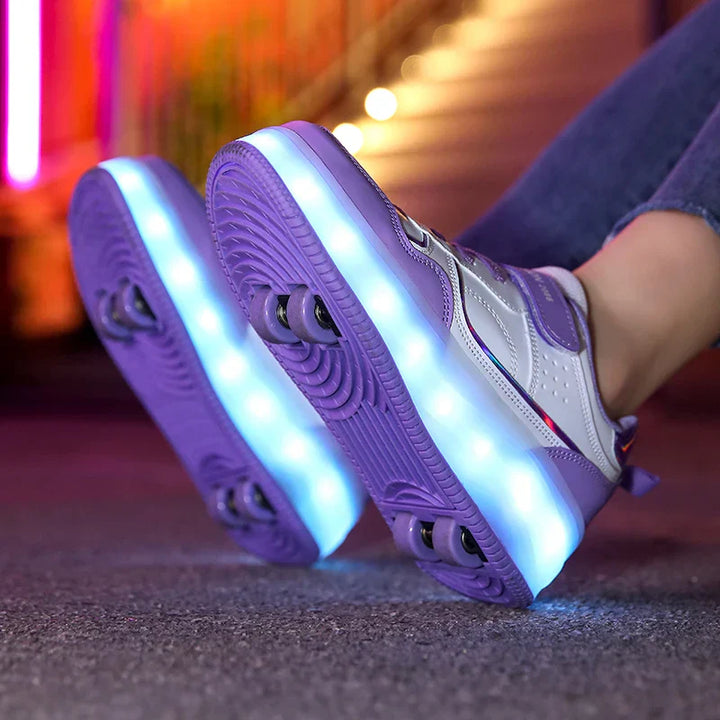Orthopädische LED-Roll-Sneaker - Zoe