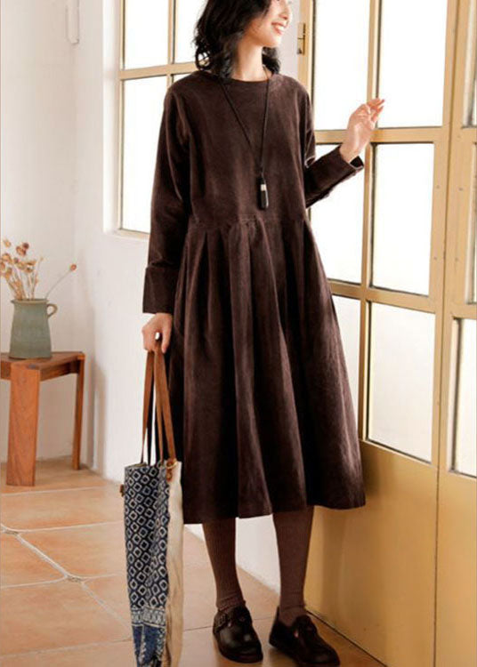 Cord Herbst/Winter Kleid - Emilia