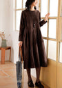 Cord Herbst/Winter Kleid - Emilia