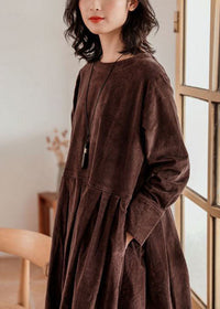 Cord Herbst/Winter Kleid - Emilia