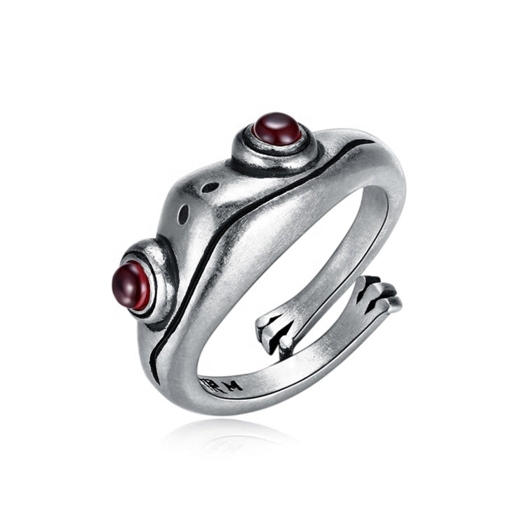 Zilveren Ring met Uniek Design – Pixie