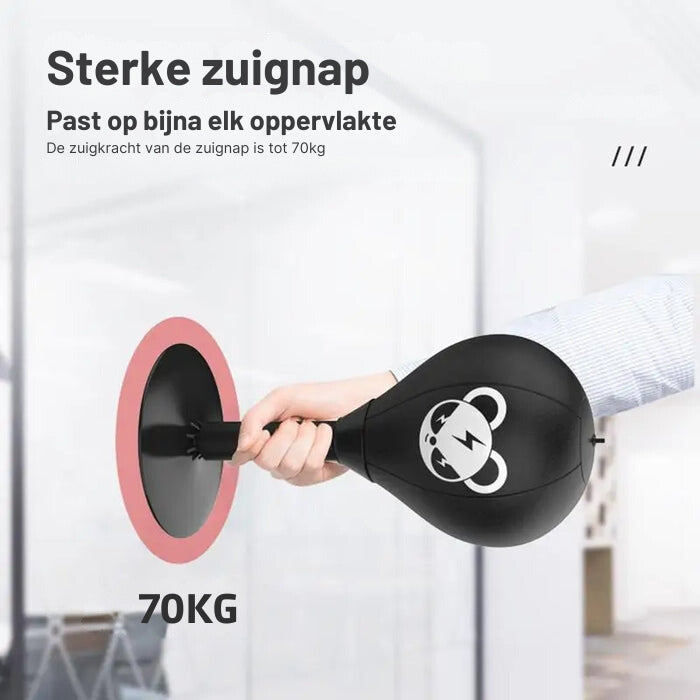 Boxball mit starkem Saugnapf - PowerStrike