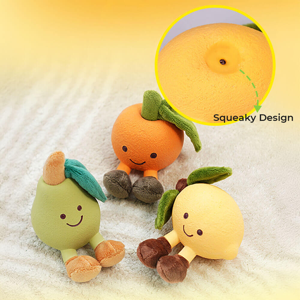 Fruchtiges Quietschspielzeug für Hunde - FruityChew
