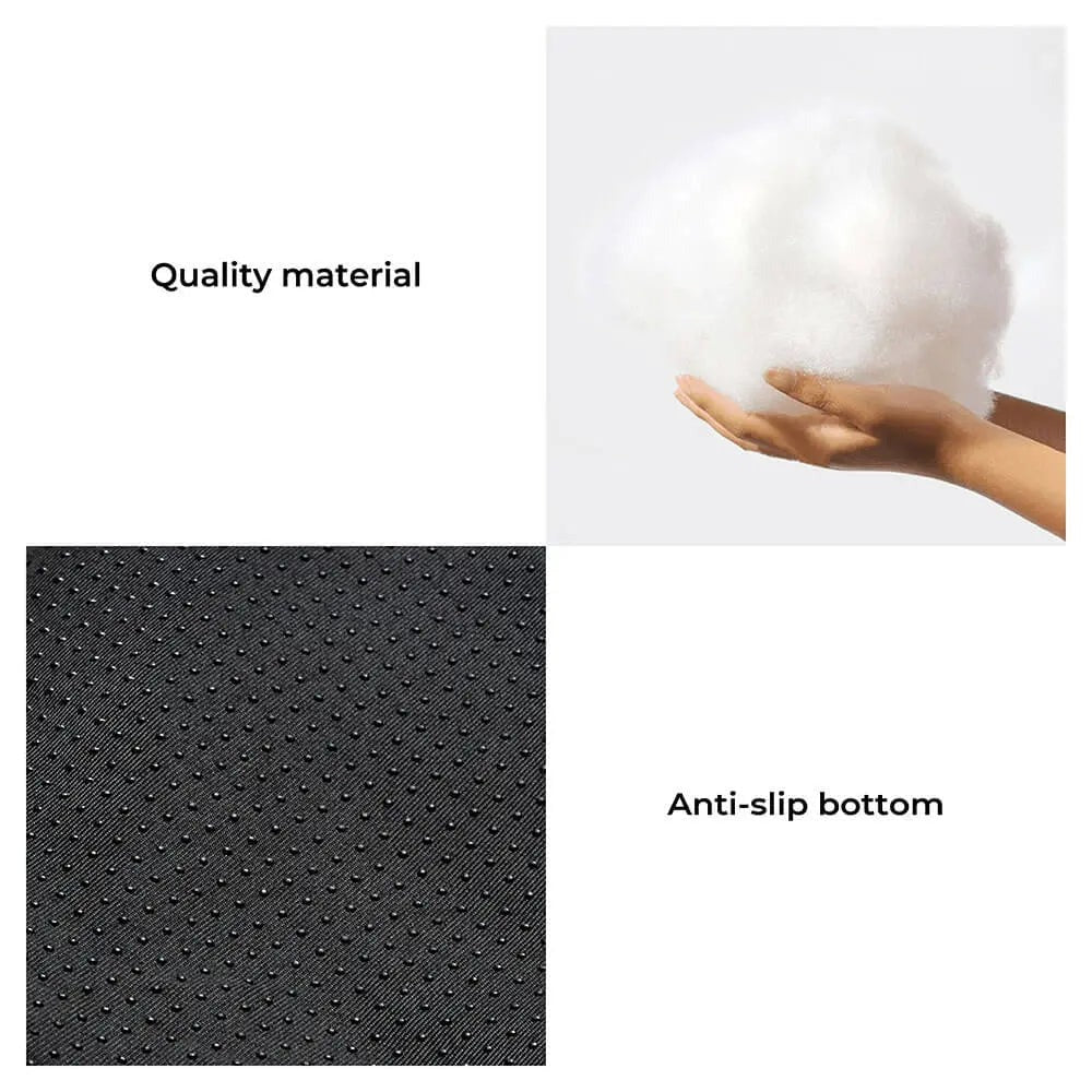 Wasbaar Pluche Kussenbed voor Huisdieren - CozyPaws