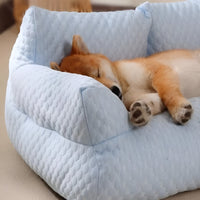 Wasbaar Pluche Kussenbed voor Huisdieren - CozyPaws