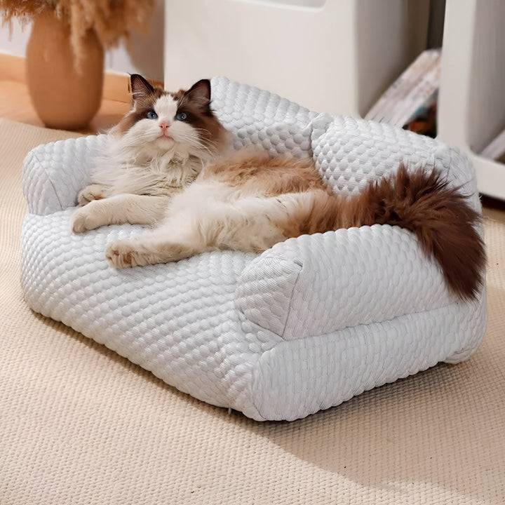 Wasbaar Pluche Kussenbed voor Huisdieren - CozyPaws