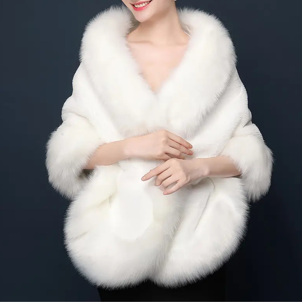 Warmer Pelzschal für Damen - Elin