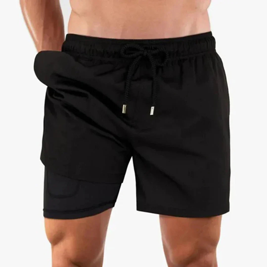 Schnelltrocknende Herren Badeshorts mit Modernem Schnitt – Dario