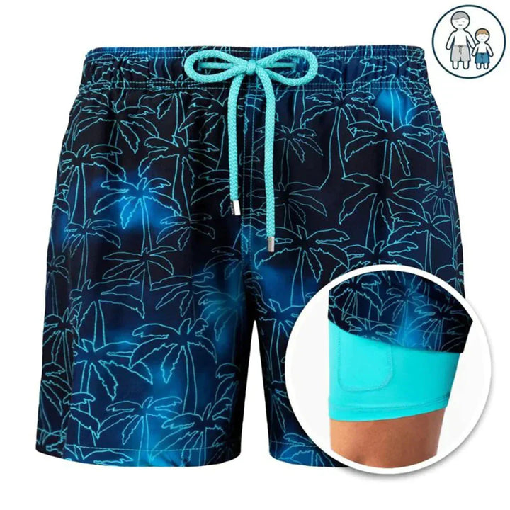 Schnelltrocknende Herren Badeshorts mit Modernem Schnitt – Dario