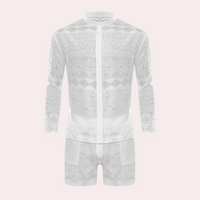 Luftiges Spitzen-Sommeroutfit für Herren - Cai
