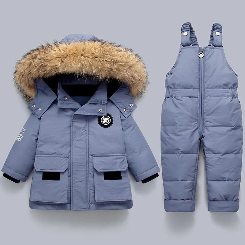 Warme Kinderjacke und Overall - Charlie