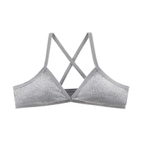 Crossed Bra | With Deep V-Neckline
