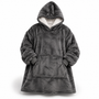 Ultra-Soft Oversized Sherpa Hoodie Blanket (with Pocket) 1