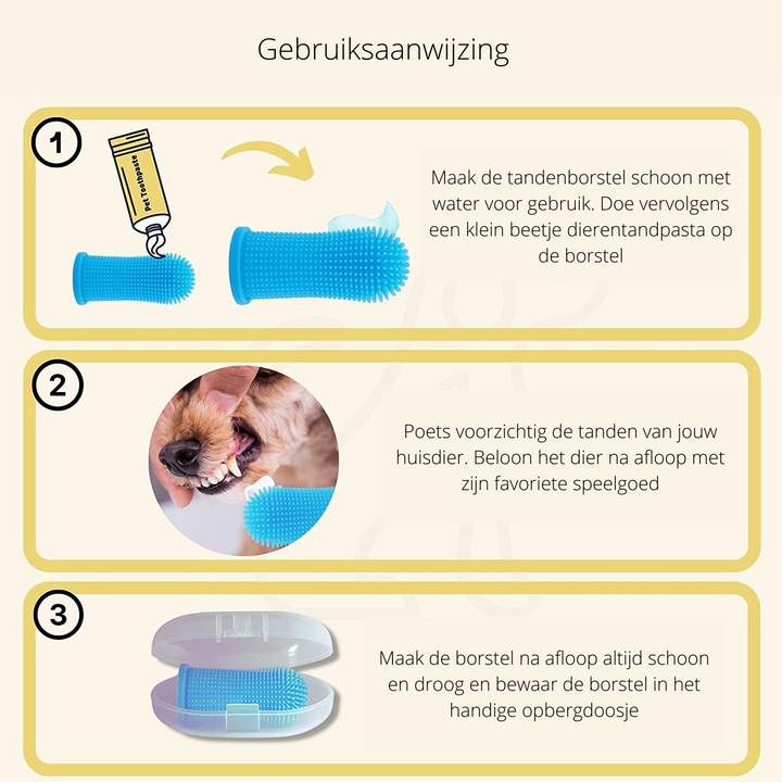 Dog Dental Cleaner | Safe Material & Convenient to Use