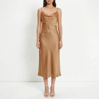 Gedrapeerde Slipdress -  Jody