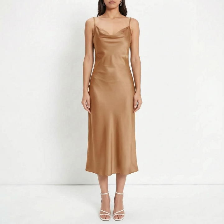 Gedrapeerde Slipdress -  Jody