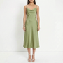 Gedrapeerde Slipdress -  Jody
