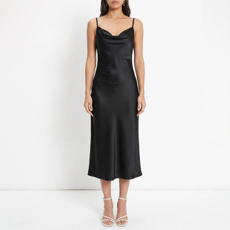 Gedrapeerde Slipdress -  Jody