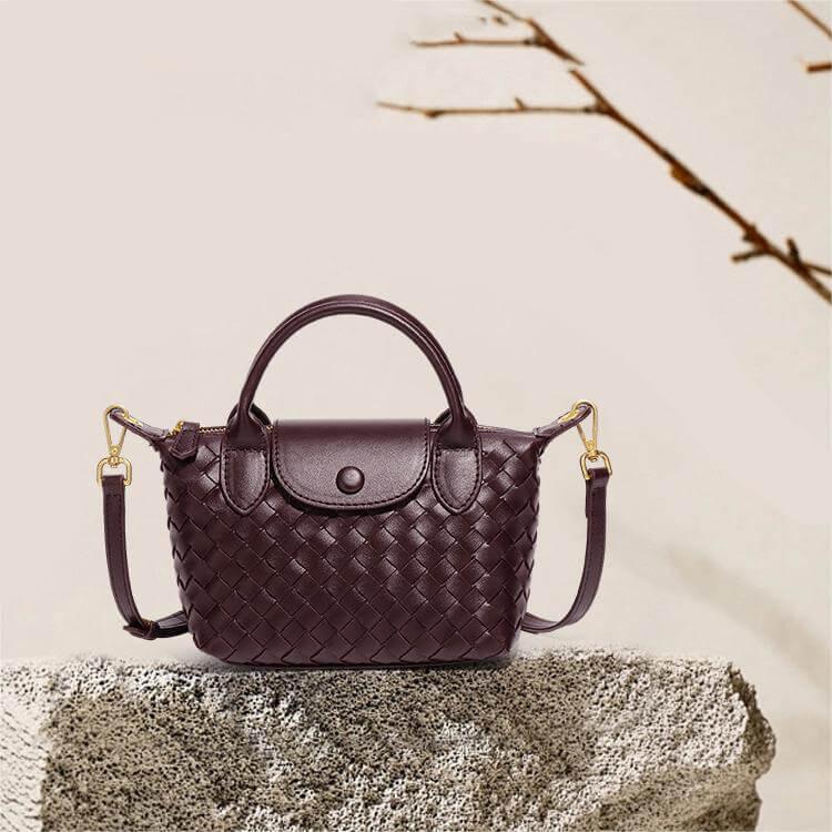 Geflochtene Mini-Tasche - Elena