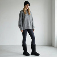 Gefütterter Damenstiefel - Carolina