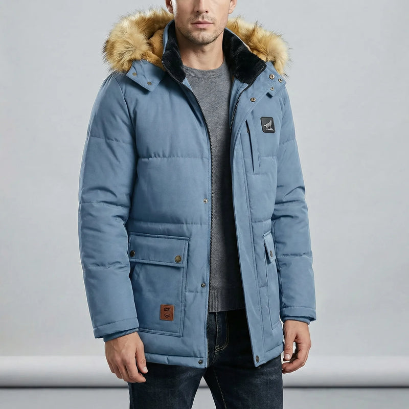 Gefütterter Herren-Winterparka - Thorben