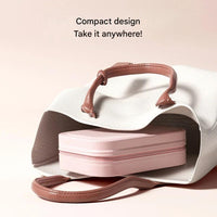 Compact Illuminated Makeup Organizer for On the Go - Liora