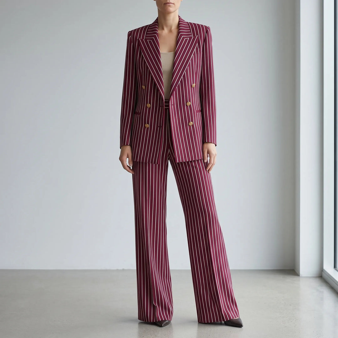 Gestreepte Broekpak Dames -  Courtney