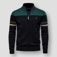 Gestreifte Schulter-Trainingsjacke - Ruben