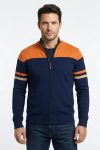 Gestreifte Schulter-Trainingsjacke - Ruben