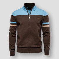 Gestreifte Schulter-Trainingsjacke - Ruben